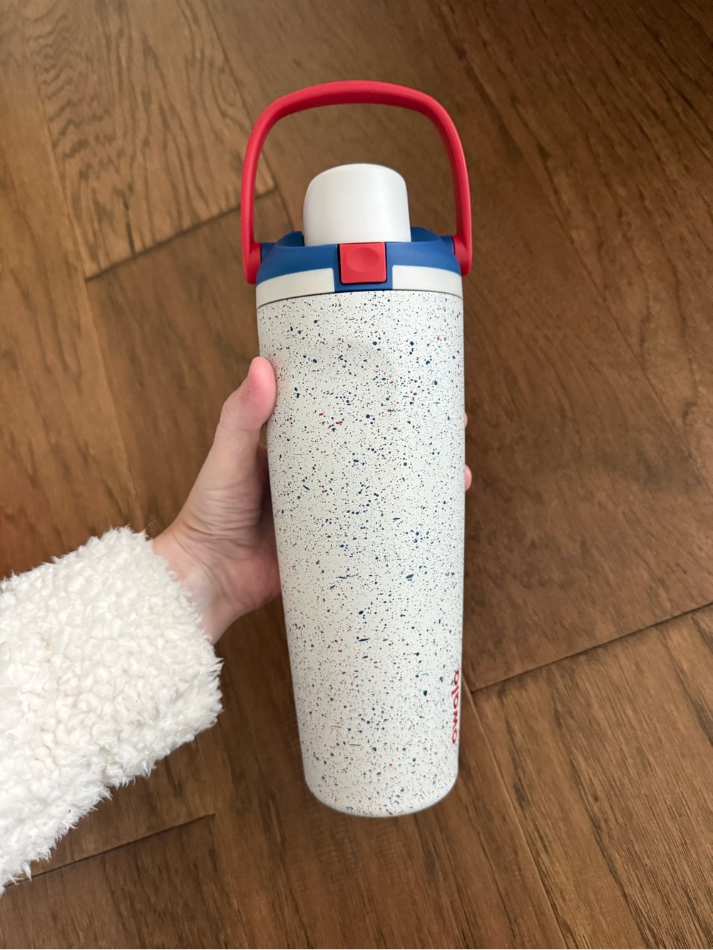 🇺🇸 Owala Water Bottle 30oz FreeSip Sway Splash of Liberty NWT
